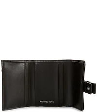 Michael Kors Colby Buckle Detail Small Trifold Wallet