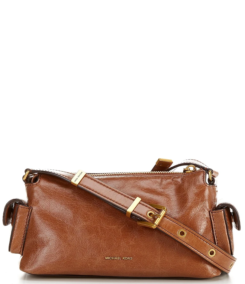 Michael Kors Dakota Distressed Small Convertible Cargo Pocket Crossbody Bag