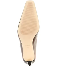 Michael Kors Darrah Burnished Leather Stiletto Pumps