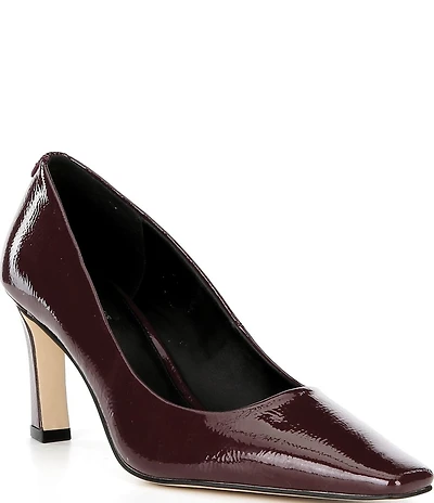 Michael Kors Darrah Crinkle Patent Leather Stiletto Pumps