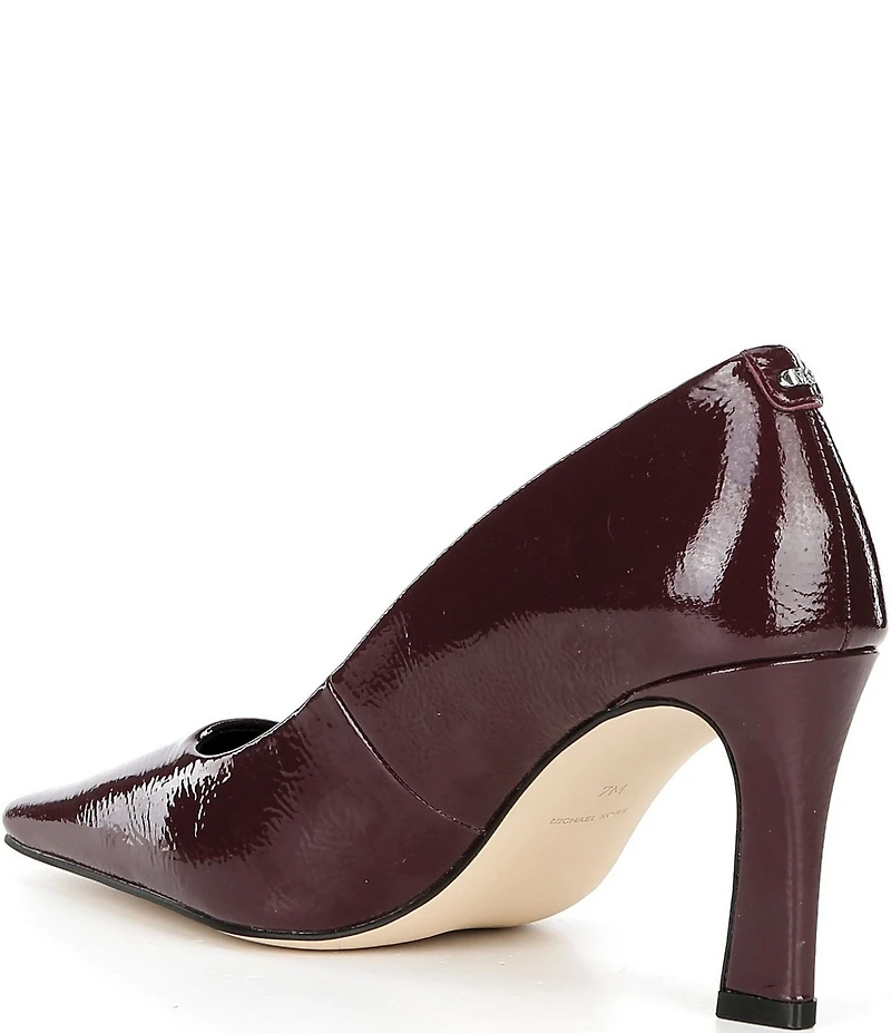 Michael Kors Darrah Crinkle Patent Leather Stiletto Pumps