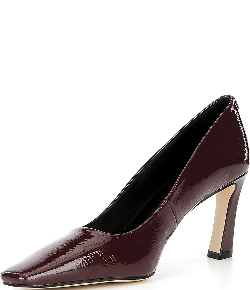 Michael Kors Darrah Crinkle Patent Leather Stiletto Pumps