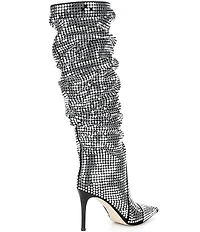 Michael Kors Dawn Nailhead Studded Tall Stiletto Boots