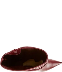 Michael Kors Dawn Nappa Leather Stiletto Tall Boots