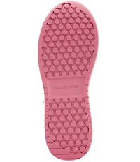 Michael Kors Dottie Leather Heart Chain Platform Sneakers