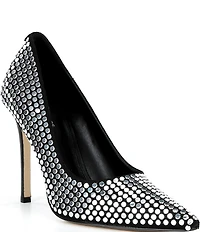 Michael Kors Elyse High Nailhead Studded d'Orsay Pumps
