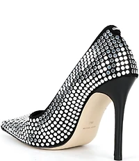 Michael Kors Elyse High Nailhead Studded d'Orsay Pumps