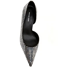 Michael Kors Elyse Nailhead Studded Kitten Heel d'Orsay Pumps