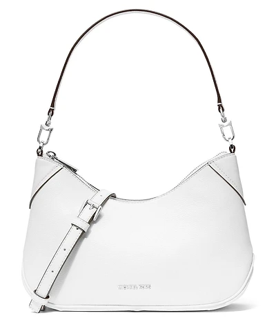 Michael Kors Embossed Jet Set Medium Convertible Pouchette Crossbody Bag