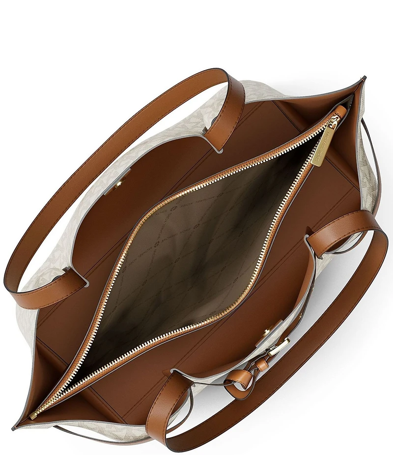 Michael Kors Emilia Belted Large East West Tote Bag