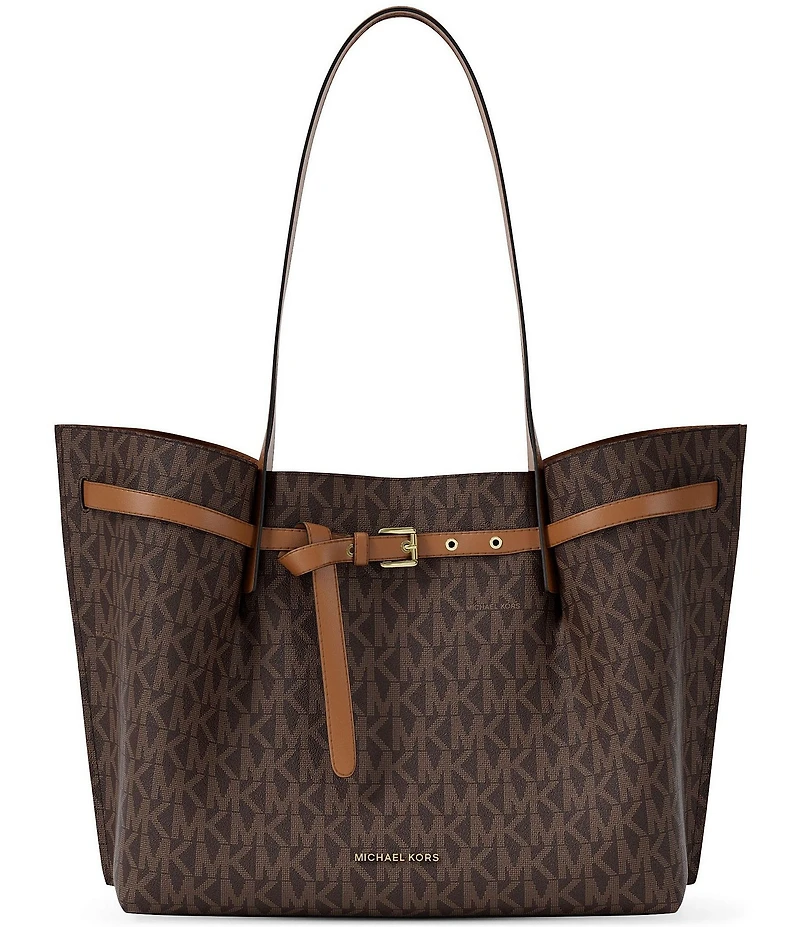 Michael Kors Emilia Belted Large East West Tote Bag