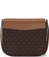 Michael Kors Emilia Signature Logo Belted Small Crossbody Bag