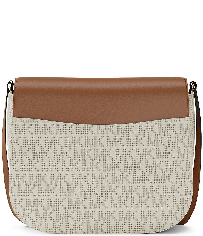 Michael Kors Emilia Signature Logo Belted Small Crossbody Bag