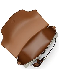 Michael Kors Emilia Signature Logo Belted Small Crossbody Bag