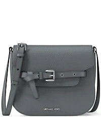 Michael Kors Emilia Small Belted Saddle Crossbody Bag