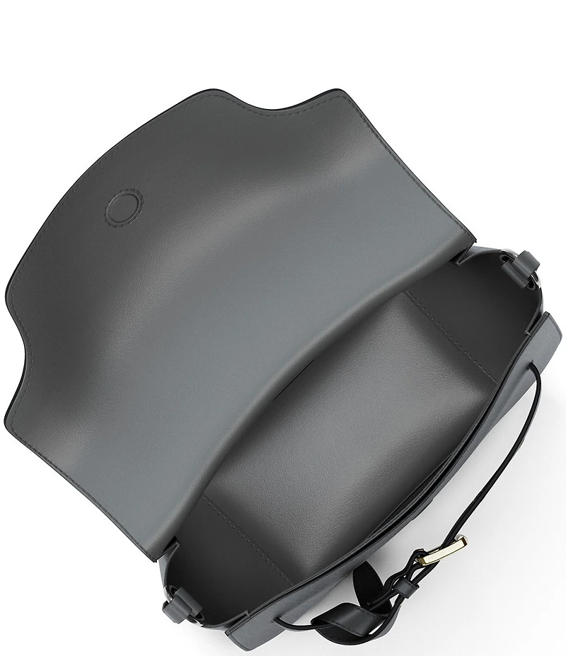 Michael Kors Emilia Small Belted Saddle Crossbody Bag