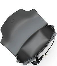 Michael Kors Emilia Small Belted Saddle Crossbody Bag