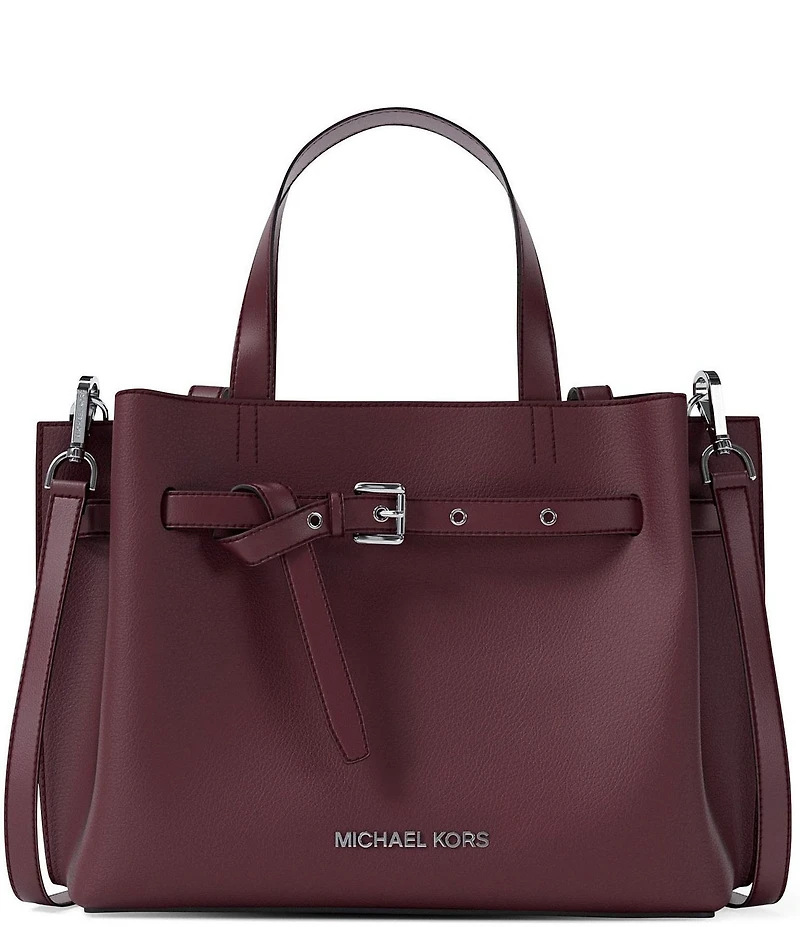 Michael Kors Emilia Small Belted Satchel Bag