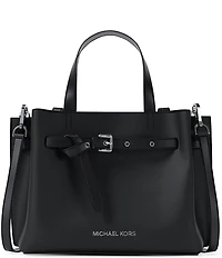 Michael Kors Emilia Small Belted Satchel Bag