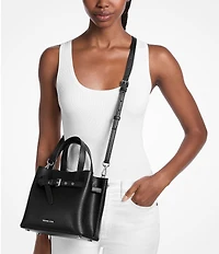 Michael Kors Emilia Small Belted Satchel Bag