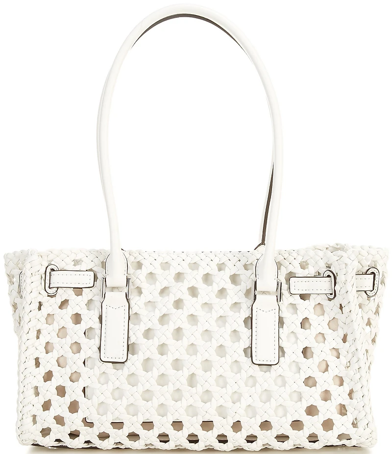 Michael Kors Hamilton Moderne Small Hand-Woven Satchel Bag