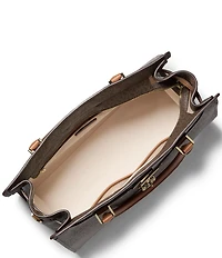 Michael Kors Hamilton Moderne Large Belted Utility Satchel Bag