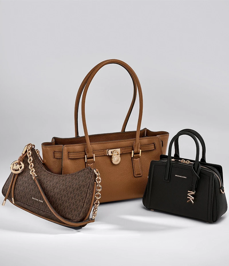 Michael Kors Hamilton Moderne Small East West Utility Shoulder Bag