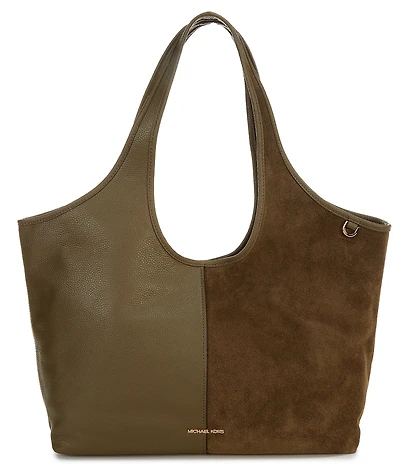 Michael Kors Henly Large Shopper Suede Tote Bag
