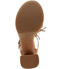 Michael Kors Indra Suede Fringe Ankle Wrap High Heel Platform Sandals