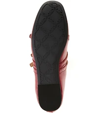 Michael Kors Indy Flex Leather Mary Jane Ballet Flats