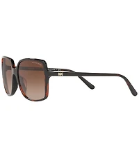 Michael Kors Women's Isle of Palms Square Oversized Sunglasses