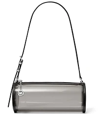 Michael Kors Izzy Clear Small Barrel Pouchette Bag