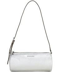 Michael Kors Izzy Metallic Small Barrel Pouchette Bag