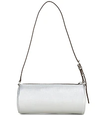Michael Kors Izzy Metallic Small Barrel Pouchette Bag