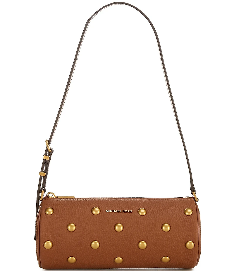 Michael Kors Izzy Small Studded Barrel Pouchette Shoulder Bag