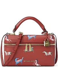 Michael Kors Jana XS Top Handle Train Case Bag