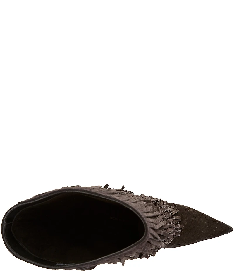 Michael Kors Jayla Suede Fringe Tall Boots