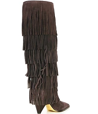 Michael Kors Jayla Suede Fringe Tall Boots