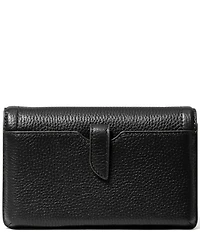 Michael Kors Jet Set Charm Pebbled Embossed Leather Small Phone Crossbody Bag