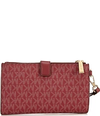 Michael Kors Jet Set Double Zip Wristlet Wallet