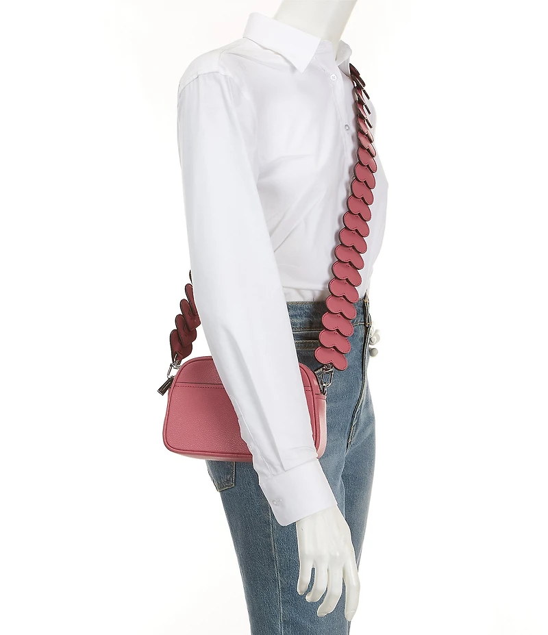 Michael Kors Jet Set Heart Strap Small Camera Crossbody Bag