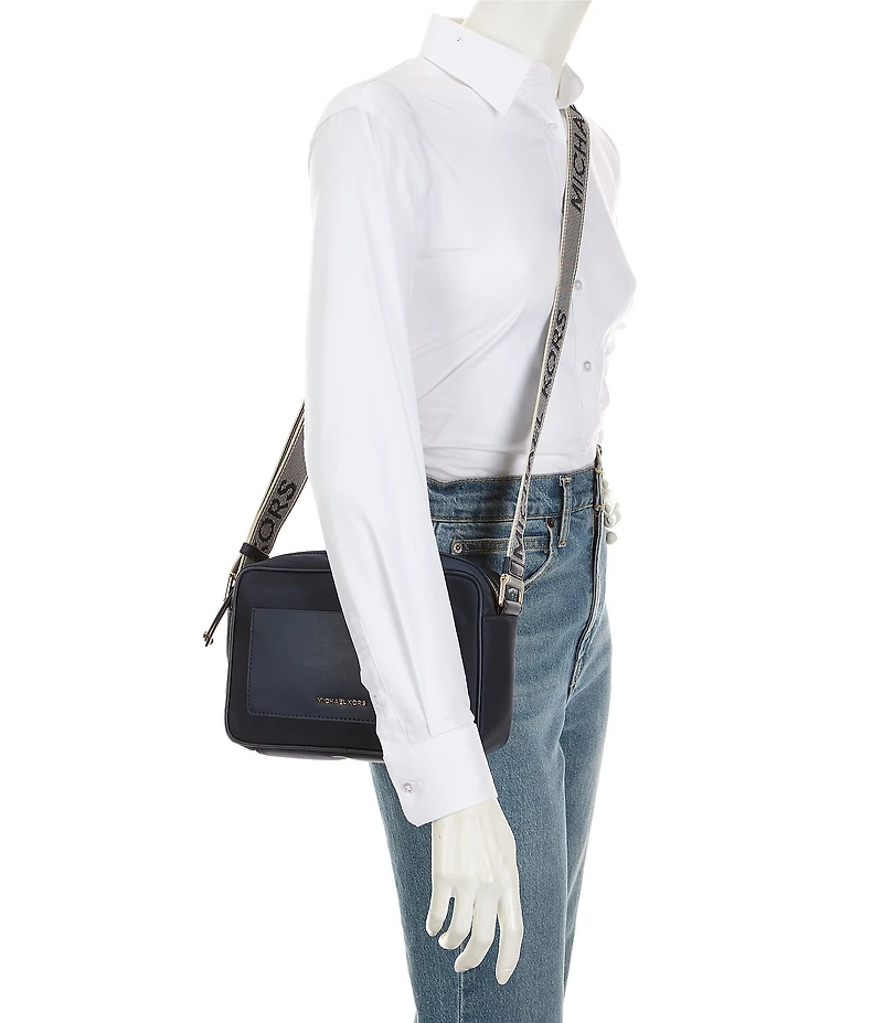 Michael Kors Jet Set Large Crossbody Web Strap Bag