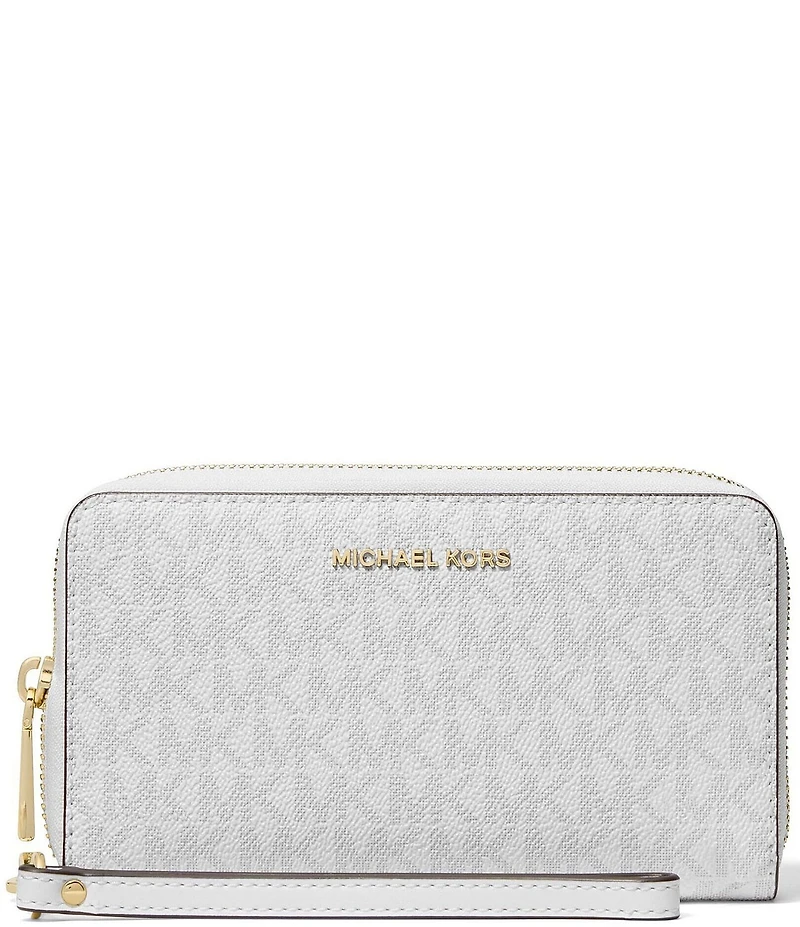 Michael Kors Jet Set Large Flat Multifunction Phone Case Wallet