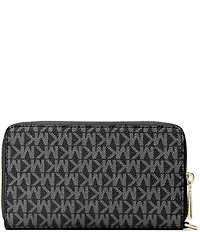 Michael Kors Jet Set Large Flat Multifunction Phone Case Wallet