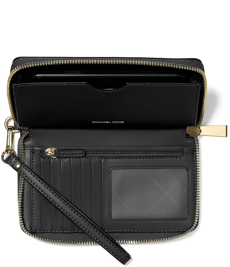 Michael Kors Jet Set Large Flat Multifunction Phone Case Wallet
