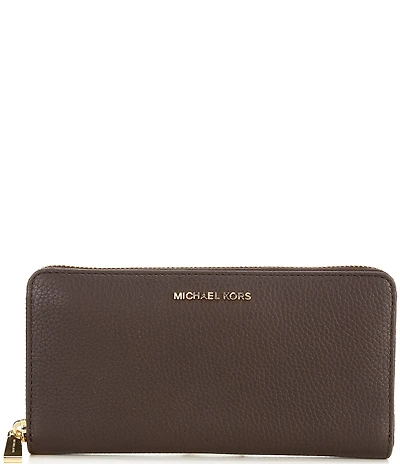 Michael Kors Jet Set Large Slim Zip Around Continental Wallet