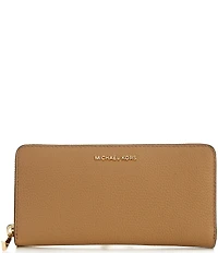 Michael Kors Jet Set Large Slim Zip Around Continental Wallet