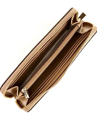 Michael Kors Jet Set Large Slim Zip Around Continental Wallet
