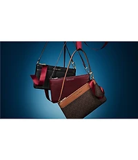 Michael Kors Jet Set Medium Convertible Wristlet Shoulder Bag