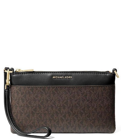 Michael Kors Jet Set Medium Convertible Wristlet Shoulder Bag